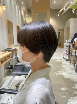 ショート 吉田 宙生のヘアスタイル