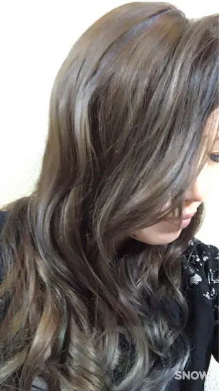 ロング カラー マツエク・マツパ 黒木 健悟のヘアスタイル