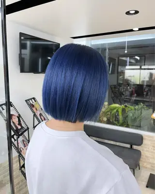 ショート カラー 【毎朝セット3分】 メンズパーマ　真人のヘアスタイル