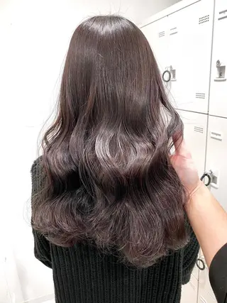 ロング カラー エフェクトブリーチ 🌟前澤啓太朗のヘアスタイル