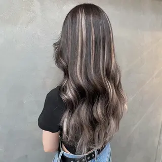 ロング ❤️‍🔥シールエク ＋カラー京❤️‍🔥のヘアスタイル