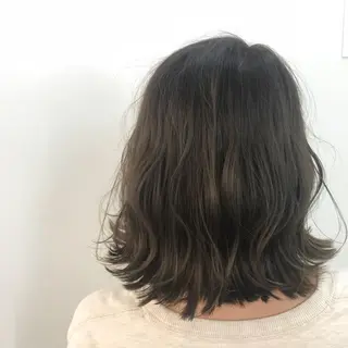 ミディアム カラー Rayt hair レイトヘアーのヘアスタイル