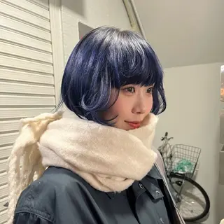 カラー オリーブ🎶アッシュ グレージュちひろ🧸のヘアスタイル