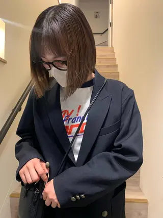 ショート 落合希 Olivebeigeのヘアスタイル