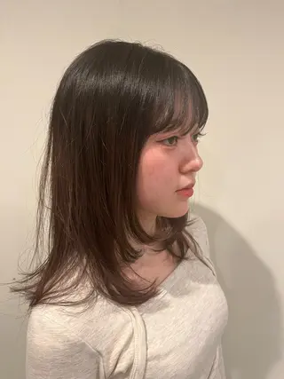 ミディアム ⭐︎無料カット⭐︎ 千葉瞬のヘアスタイル