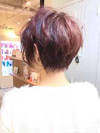 ショート maco / 難波美容室のヘアスタイル