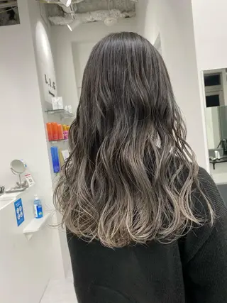 セミロング カラー パーマ ヘアアレンジ メンズ キッズ ネイル マツエク・マツパ ★ 里奈★のヘアスタイル