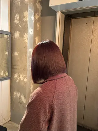 ミディアム 関口 玲那のヘアスタイル