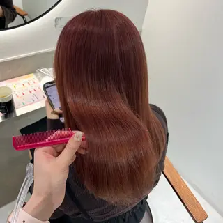 カラー 髪質改善/レイヤー× 縮毛矯正🤍maiのヘアスタイル