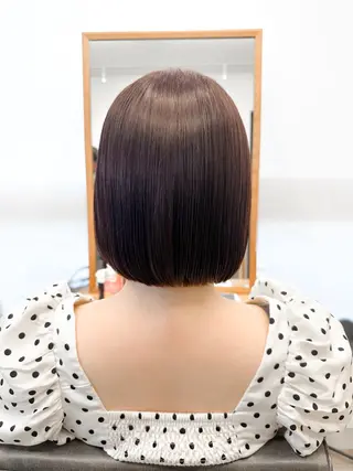 ショート カラー ブリーチカラー🔥 パーマ【佐々木凌平】のヘアスタイル