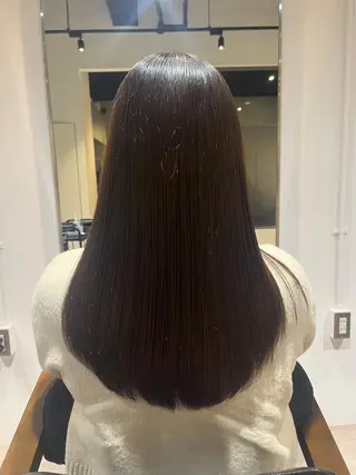 セミロング カラー 🌈透明感カラー🌈 🌟吉田祐介🌟のヘアスタイル