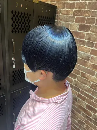 ショート メンズ 久木原 ゆりのヘアスタイル