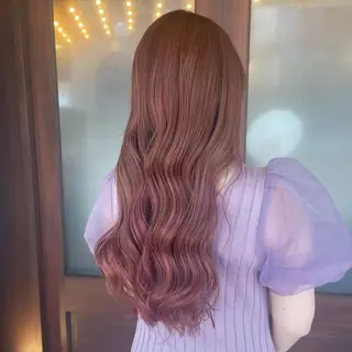 ロング カラー porto みなみのヘアスタイル