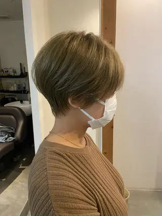 ショート 廣庭 勇人のヘアスタイル