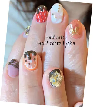 ネイル ﾈｲﾙﾙｰﾑﾘｯｶ 𝐦𝐚𝐲𝐮のネイルデザイン