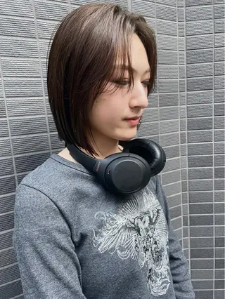 ミディアム カラー パーマ 高円寺 utuwa🌟まなみのヘアスタイル