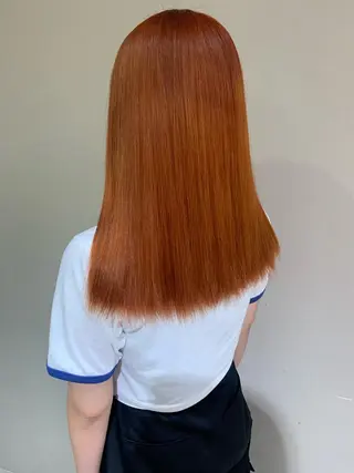 ロング カラー 平尾 樹里のヘアスタイル
