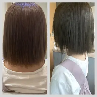 カラー 佐藤 沙也輝のヘアスタイル