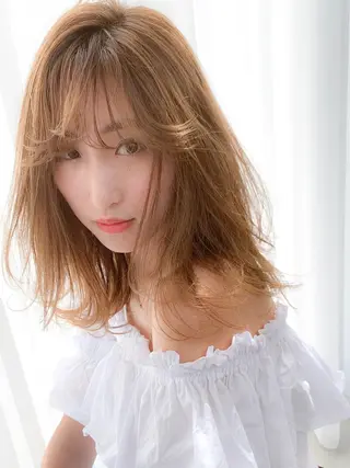 ミディアム 【White京橋】 岸 拓斗のヘアスタイル