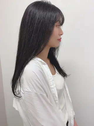 ロング カラー 肌に馴染むカラー 梅田・増田のヘアスタイル