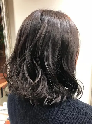 ミディアム 松村 未央のヘアスタイル