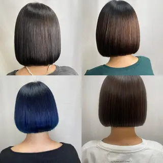 ショート パーマ マツエク・マツパ 髪質改善/縮毛矯正 /レイヤー岡部のヘアスタイル