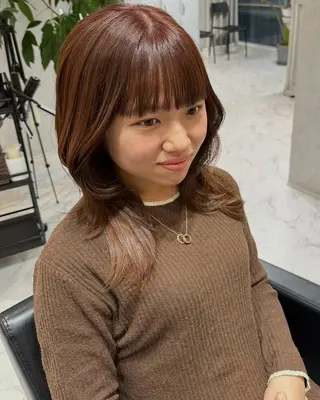 カラー after'/ REOのヘアスタイル