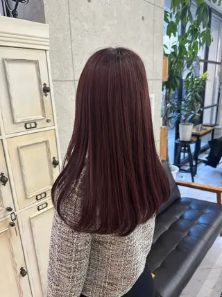 ロング カラー ヘアセット🎀透明感 カラーHiROEのヘアスタイル