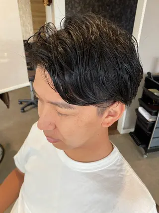 メンズ 白木 遥太のヘアスタイル