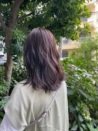 カラー 小顔似合わせカット ┊︎*AYANO*のヘアスタイル