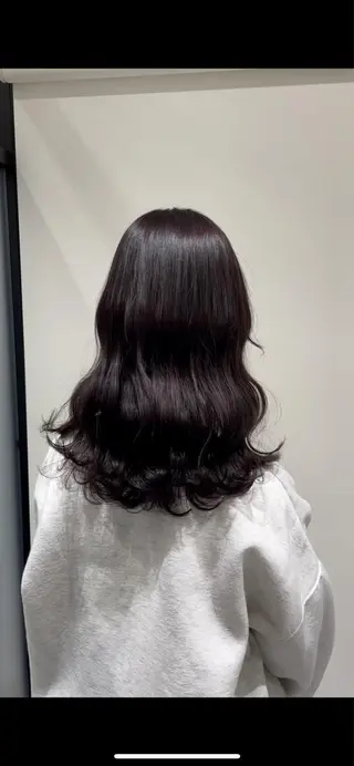 セミロング 【美容室が苦手な方 専問美容室】MIHOのヘアスタイル