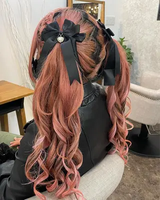 ヘアアレンジ 🎀ikuno🎀 LOE 🫧艶髪のヘアスタイル