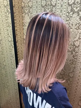 ミディアム カラー EARTH石巻店 尾形  裕のヘアスタイル
