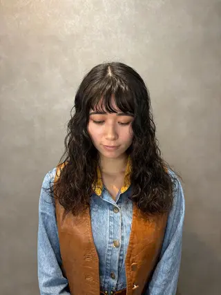 ロング パーマ 大西ひなた/ 仙台のヘアスタイル