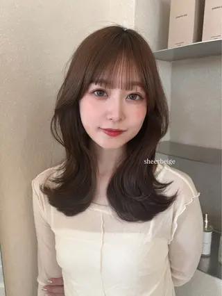 セミロング 𝐘𝐮𝐢.⋆ ⠀⠀のヘアスタイル