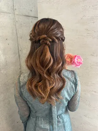 ロング ヘアアレンジ 美髪× ヘアセット✨Araiのヘアスタイル