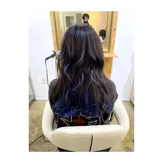ロング 谷川 裕徳のヘアスタイル