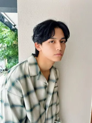 メンズ メンズ専門/マッシュ /スパイラル　福島のヘアスタイル