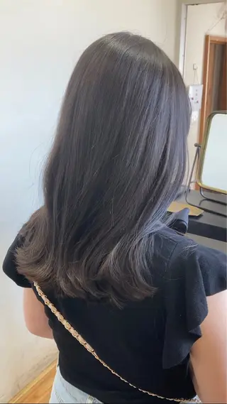 ミディアム 韓国スタイル🇰🇷 minamiのヘアスタイル