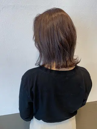 ミディアム カラー 坂井田 浩樹のヘアスタイル