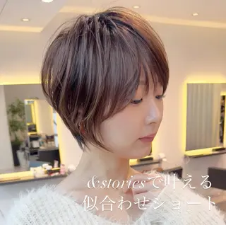 ショート 大人ショート特化/ カットモデル/表参道のヘアスタイル