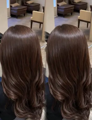 ロング 杉本 奈々美のヘアスタイル