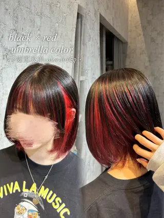 ショート カラー 透明感カラー🩰🤍 髪質改善🪄/伽音のヘアスタイル