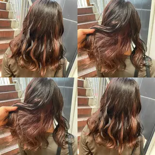 カラー ご予約 宜しくお願いします！のヘアスタイル