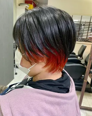 ショート マルナ本店 ペコのヘアスタイル