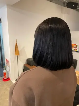 ミディアム 宮原 愛果のヘアスタイル