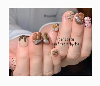 ネイル ﾈｲﾙﾙｰﾑﾘｯｶ 𝐦𝐚𝐲𝐮のネイルデザイン