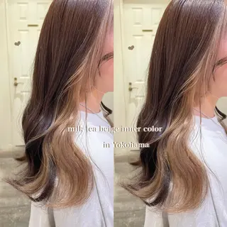 ロング カラー シールエクステ横浜 🐏☁️miminaのヘアスタイル