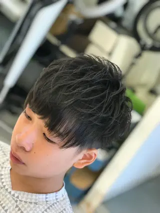 メンズ メンズ&髪質改善縮毛 矯正【平山🔥拓哉】のヘアスタイル