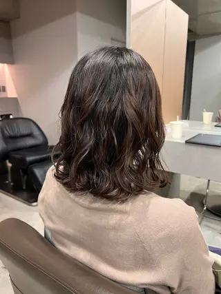 パーマ ショートボブ/似合 わせショート/表参道のヘアスタイル